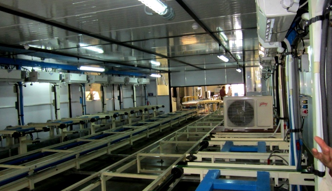 A Godrej manufacturing unit that produces propane-based environment-friendly air-conditioners (Image by hydrocarbons21)