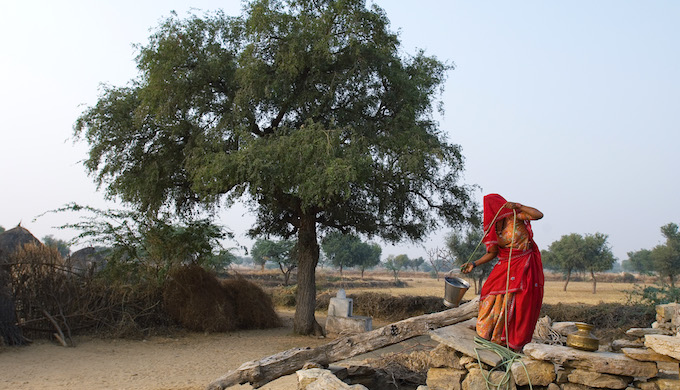 El Nino and failed monsoons have impacted water availability in many parts of India. (Photo by Enut Erik HElle) 