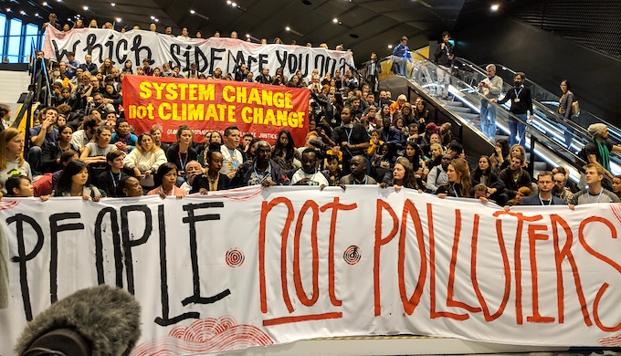 Civil society organisations said they were disappointed over the outcome of the climate talks held in Katowice, Poland (Photo by Soumya Sarkar)