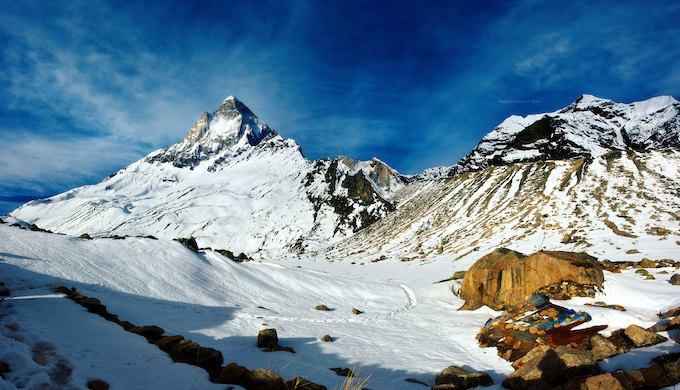Glaciers in the Hindu Kush Himalayas are retreating at an alarming pace (Photo by Prashant Menon)