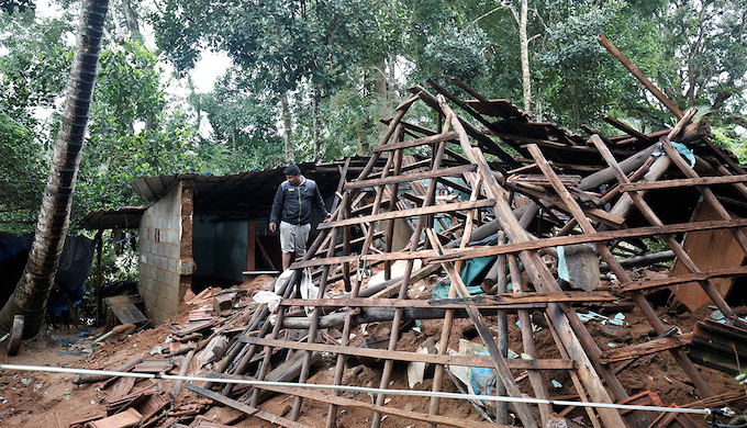 Even before communities had recovered from the floods that ravaged the district in 2018, a heavy downpour in early August 2019 wreaked havoc again (Photo by Abhishek N. Chinnappa)