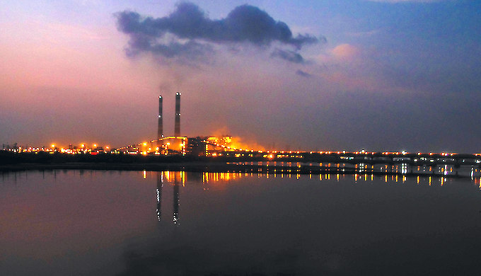 Capacity addition of coal-fired power plants is slowing down in India (Photo by Sajin Panchil)