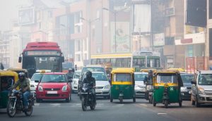 Air pollution is typically high in Indian cities even in summer (Photo by Alamy)