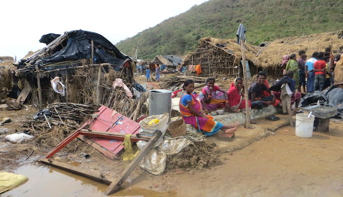 A large number of people were displaced due to cyclones and floods in South Asia (Photo by Flickr)